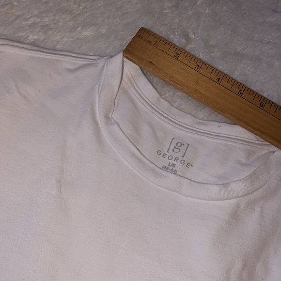 George Men's white long sleeve t-shirt - Picture 8 of 11